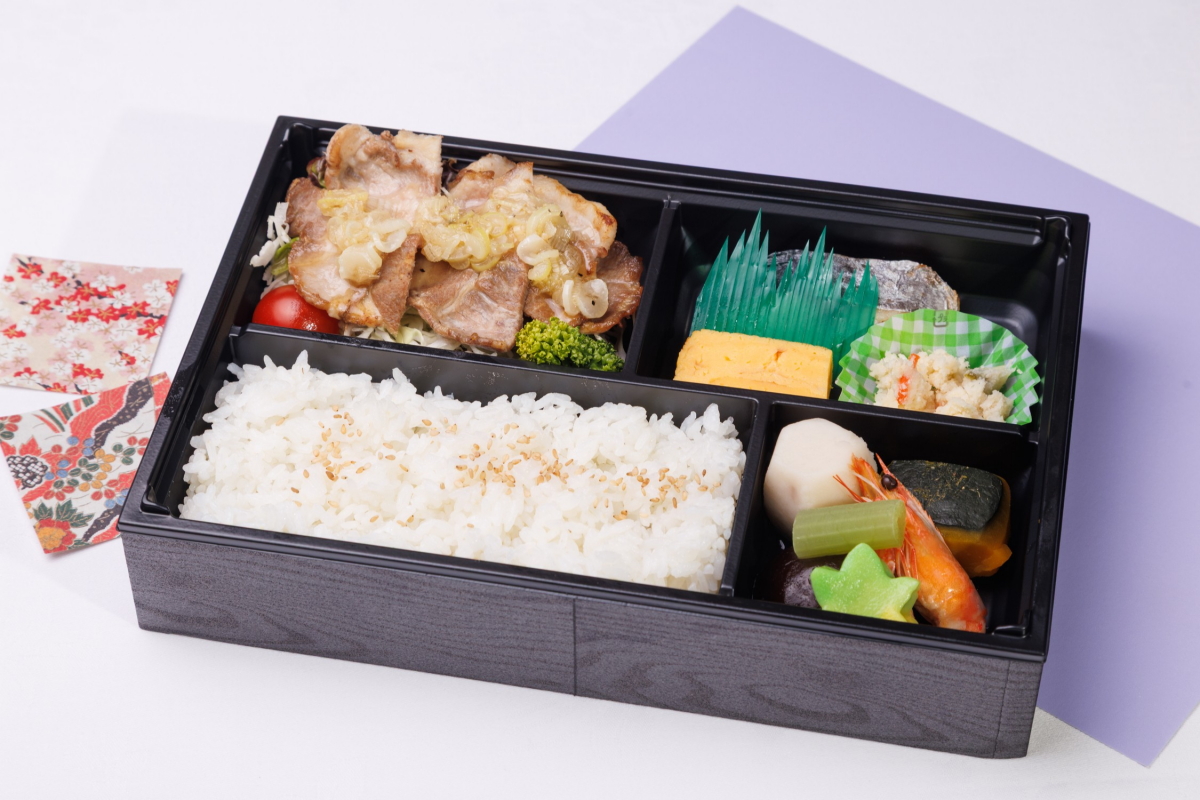豚のネギ塩焼き弁当